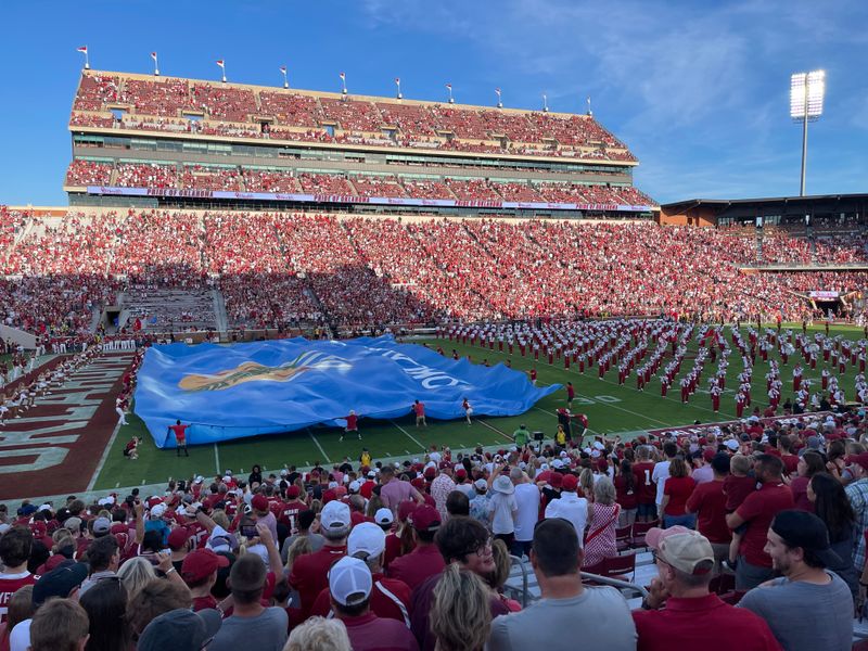 Secure your seat in the Gaylord Family Memorial Stadium in Norman to watch the Sooners on a fall Saturday in Norman.