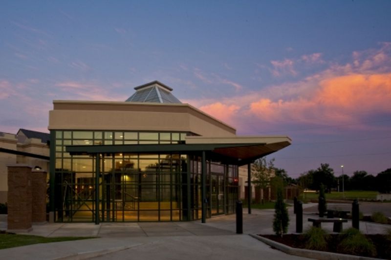The Cherokee Strip Regional Heritage Center, located in Enid, is a 24,000 sq. ft. facility that features five exhibit galleries interpreting the settlement and development of northwest Oklahoma.