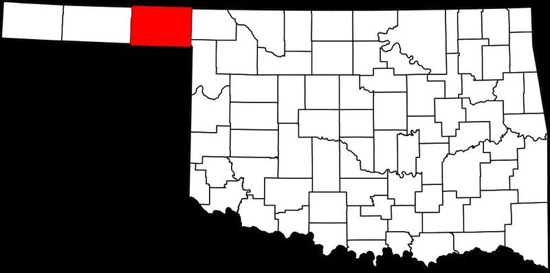 Beaver County in the panhandle of Oklahoma.