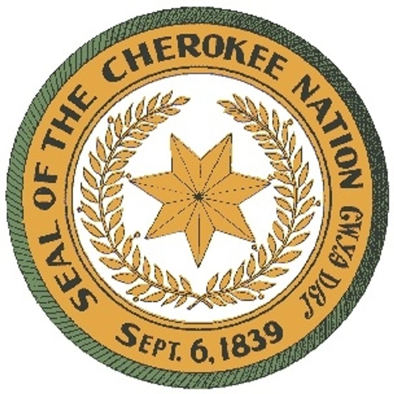 The official seal of the Cherokee Nation.
