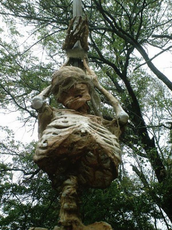 The Psycho Path Haunted Attraction in Sperry features over 40 acres of wooded terror each Halloween season.
