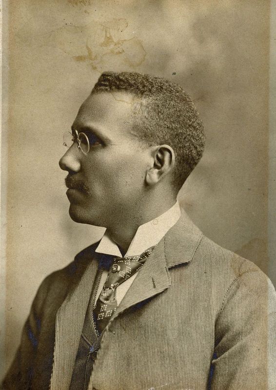 African American Prof. William Jones of Langston University in 1912. Photo courtesy of the Oklahoma Historical Society.