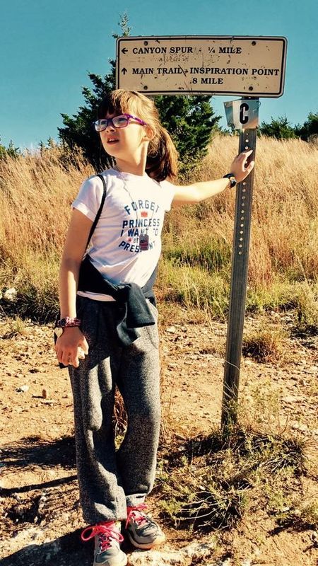 My State Park Passport: Sydney Daugherty at Roman Nose State Park.
