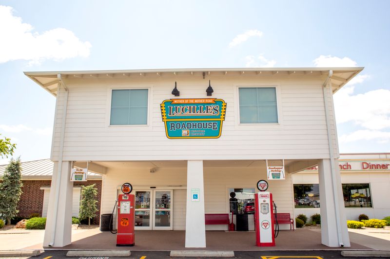 Lucille's Roadhouse Lounge in Weatherford is a retro diner located on historic Route 66.