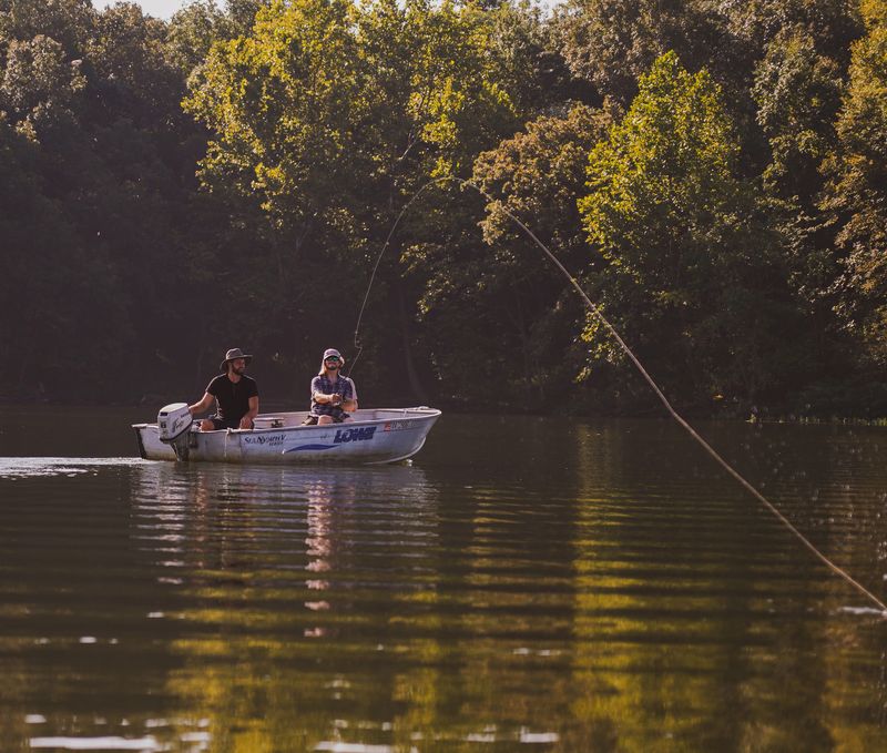 Spend a perfect fall day casting your line in Greenleaf Lake.