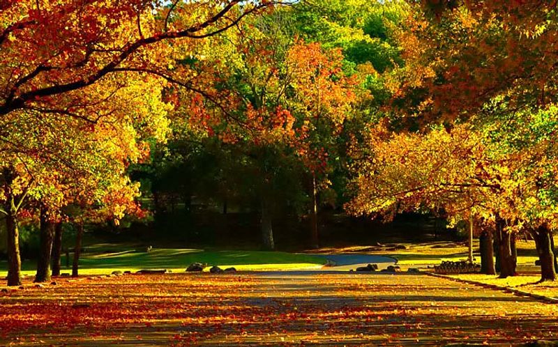 oklahoma tourism fall foliage