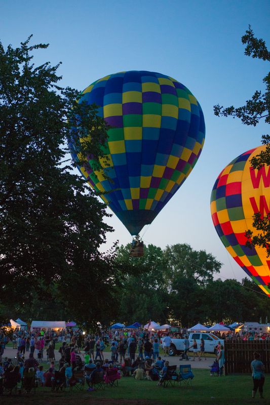 FireLake Fireflight Balloon Festival Oklahoma's