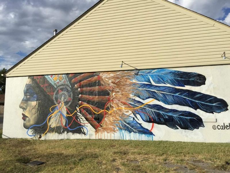 Lawton Fort Sill Art Council Mural Oklahoma's Official