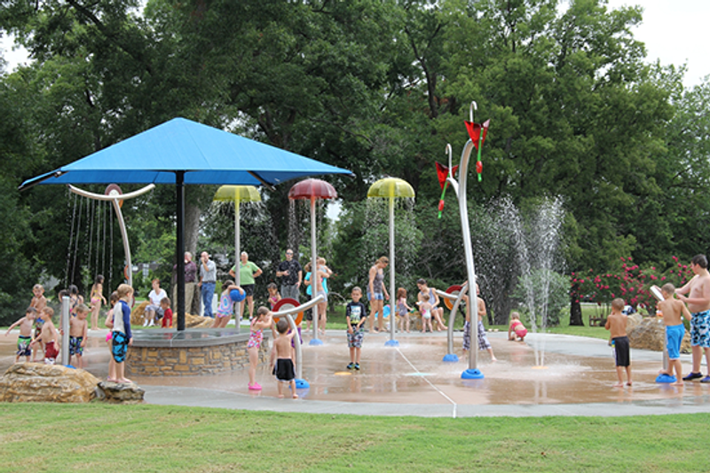 Claremore Lake Park Splash Pad | TravelOK.com - Oklahoma's Official