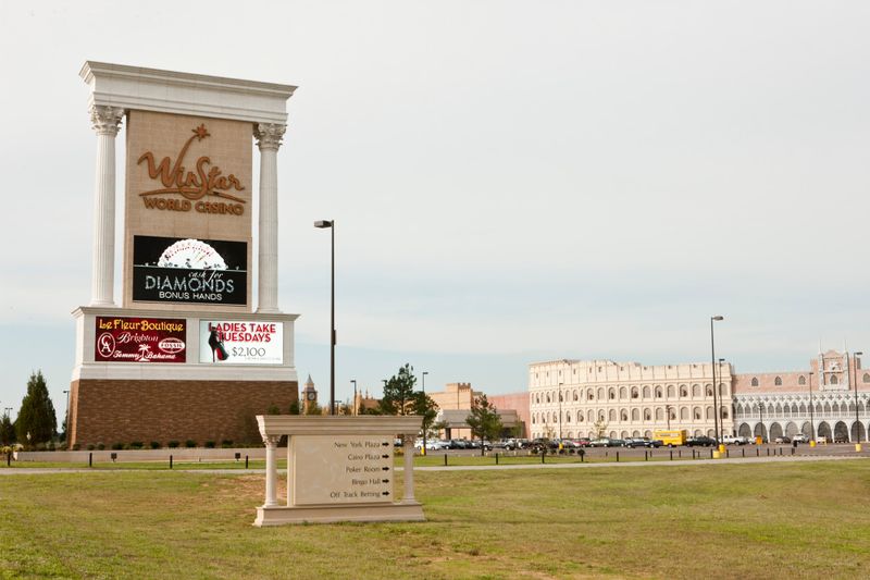 winstar casino resort is located