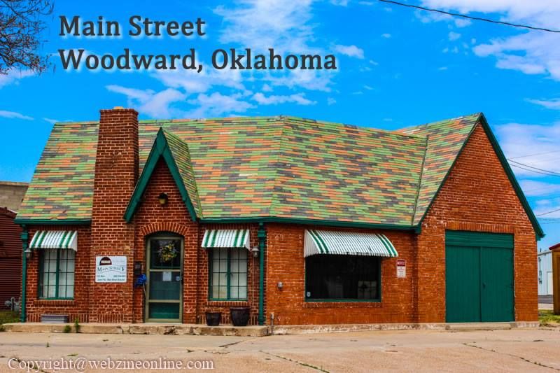 Main Street Woodward Shopping District Oklahomas