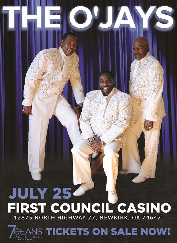 The O'Jays in Concert Oklahoma's Official Travel