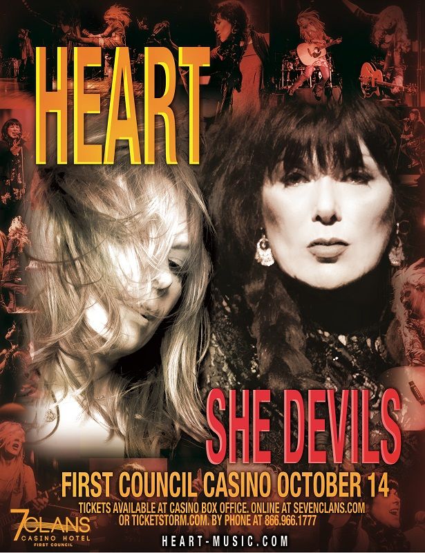 Heart in Concert | TravelOK.com - Oklahoma's Official Travel & Tourism Site