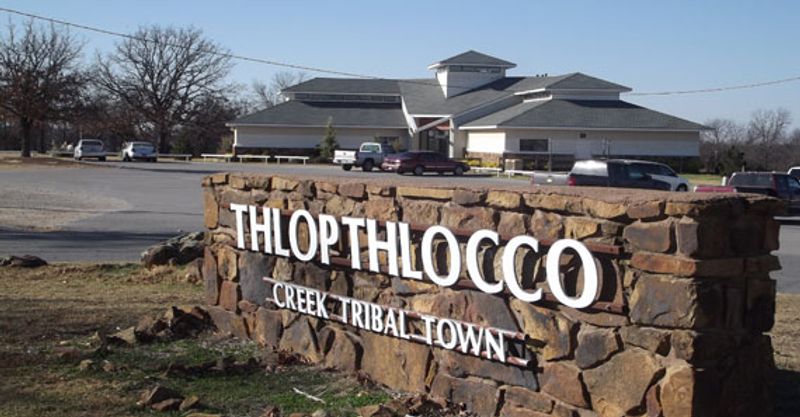 Thlopthlocco Tribal Town Reservation Oklahoma Thlopthlocco Tribal Town Reservation Oklahoma