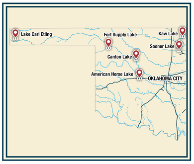 Oklahoma Fishing Trail - Northwestern Loop