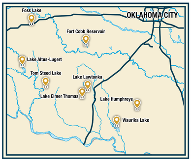 Oklahoma Fishing Trail - Southwestern Loop