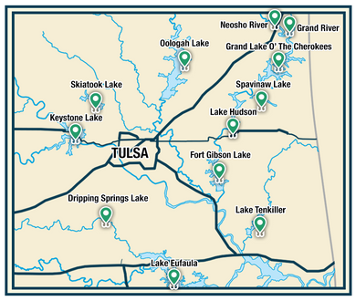 Grand River Oklahoma Map Grand Lake Area | Travelok.com - Oklahoma's Official Travel & Tourism Site