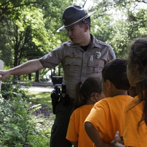 National Trails Day Event at Twin Bridges. Photo courtesy of William Swaim, Wyandotte Nation.