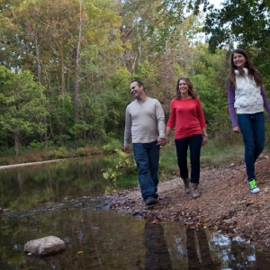Walk throughout the rocky grounds at any time of day at Little Blue Area at Grand Lake State Park. Photo by Rebekah Workman.