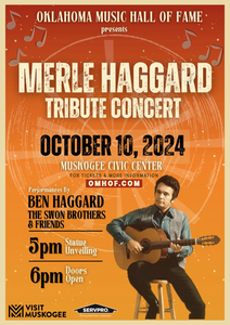 Merle Haggard Statue Unveiling & Tribute Concert