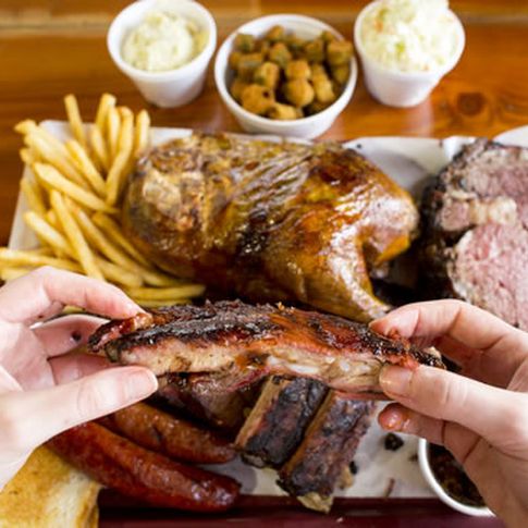 Feast on ribs, sausage and more at Smokin' Joes Rib Ranch in Davis.