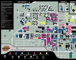 Free Physical Location Map of Osu