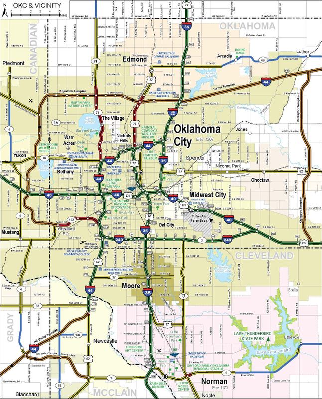 OKC Map