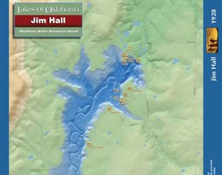 View Jim Hall Lake Map