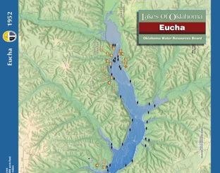 View Lake Eucha Map