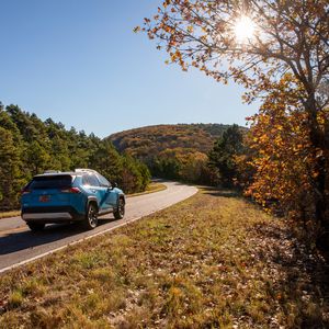 Take a drive on the Talimena Scenic Byway before enjoying Talimena State Park. Photo by Lori Duckworth/Oklahoma Tourism.