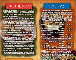 View Lopez Grill Menu (page 3)