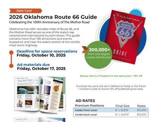 Route 66 Guide Rate Card