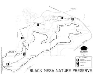 Black Mesa Nature Preserve Map