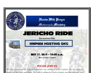 View Jericho Ride Flyer