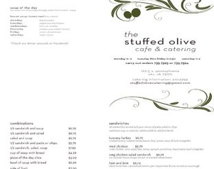 View Stuffed Olive Menu