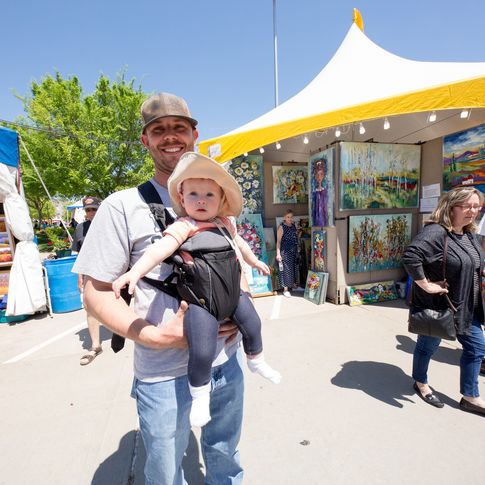 All ages are sure to enjoy viewing artwork on display at the Festival of the Arts in Oklahoma City.