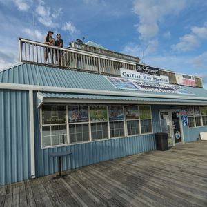 Stock up for your Lake Texoma State Park fishing excursion at Catfish Bay Marina. Photo by James Pratt.