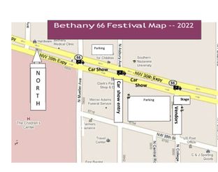 View Bethany 66 Festival Map