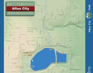 View Altus City Reservoir Map