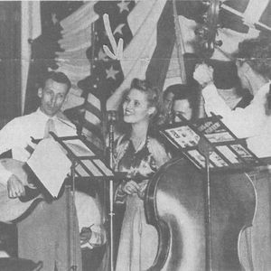 Patti Page sings with Al Clauser and his Oklahomans.