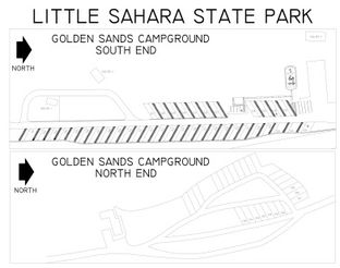View Golden Sands Campground Map