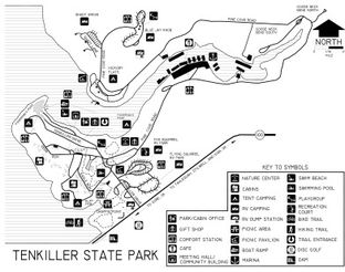 Tenkiller State Park Map