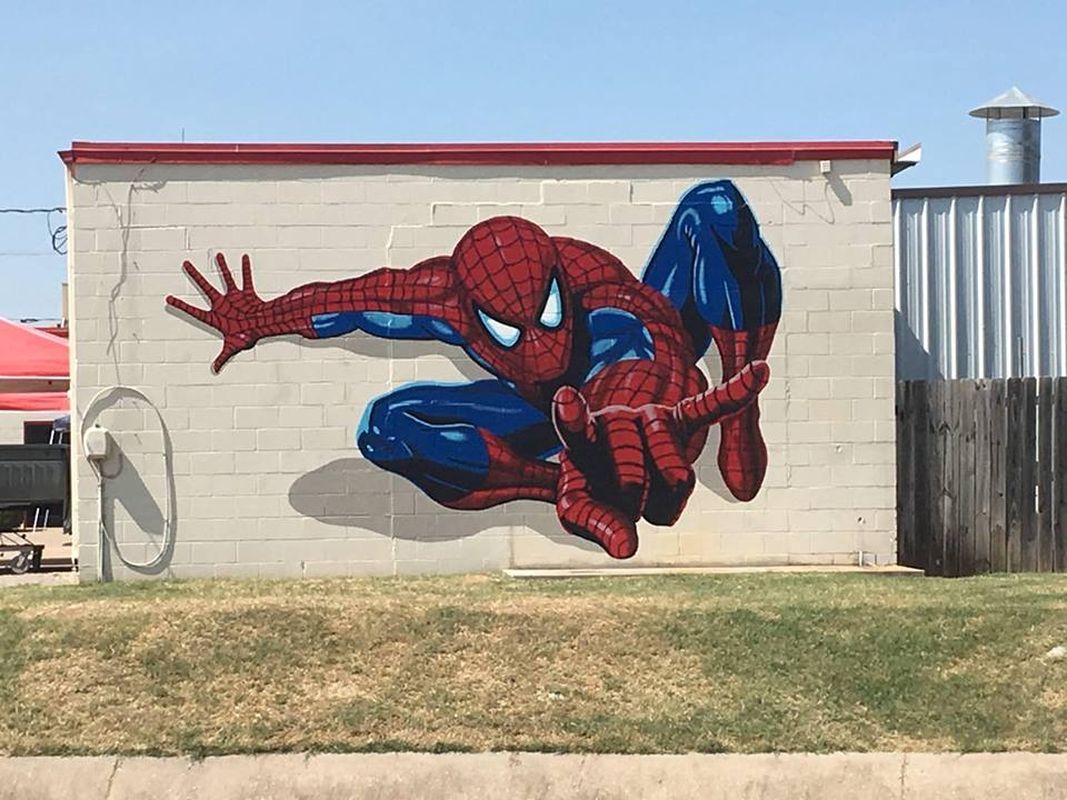 Spiderman Mural  - Oklahoma's Official Travel & Tourism Site