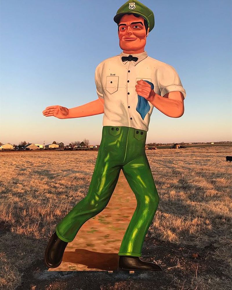 Muffler Men Cutouts TravelOK Oklahoma s Official Travel