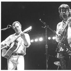 Mason Williams and Rod McKuen performing in Little Rock in 1985