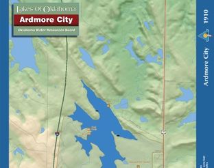 View Ardmore City Lake Map