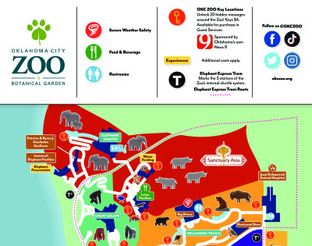 View OKC Zoo Map