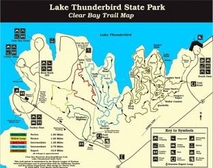 View Clear Bay Recreation Area Trail Map