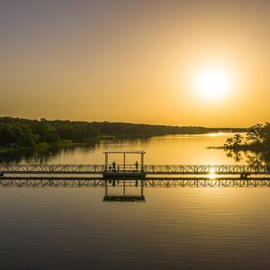 The stunning sunsets alone make Lake Murray State Park a year-round destination in southern Oklahoma.