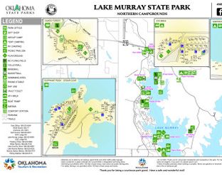 Lake Murray State Park Map